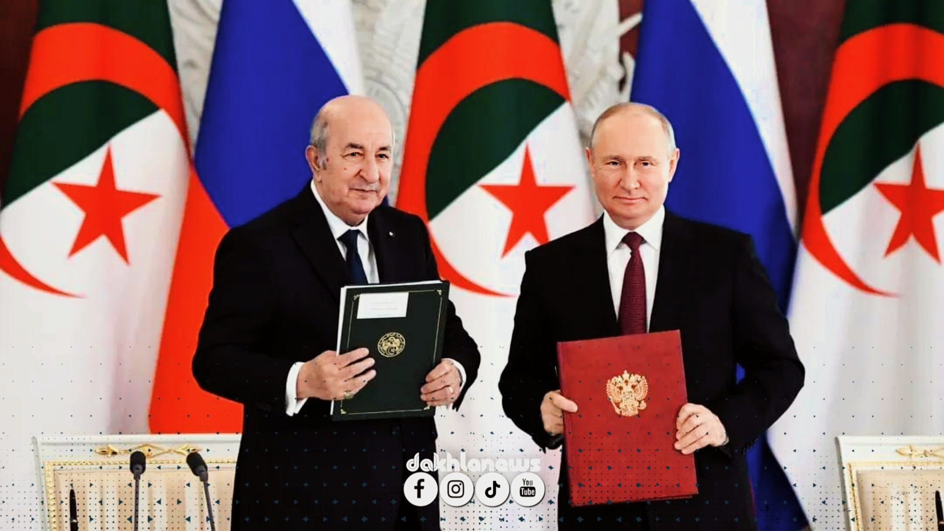 روسيا والجزائر تتفقان على تعزيز “الشراكة الإستراتيجية”