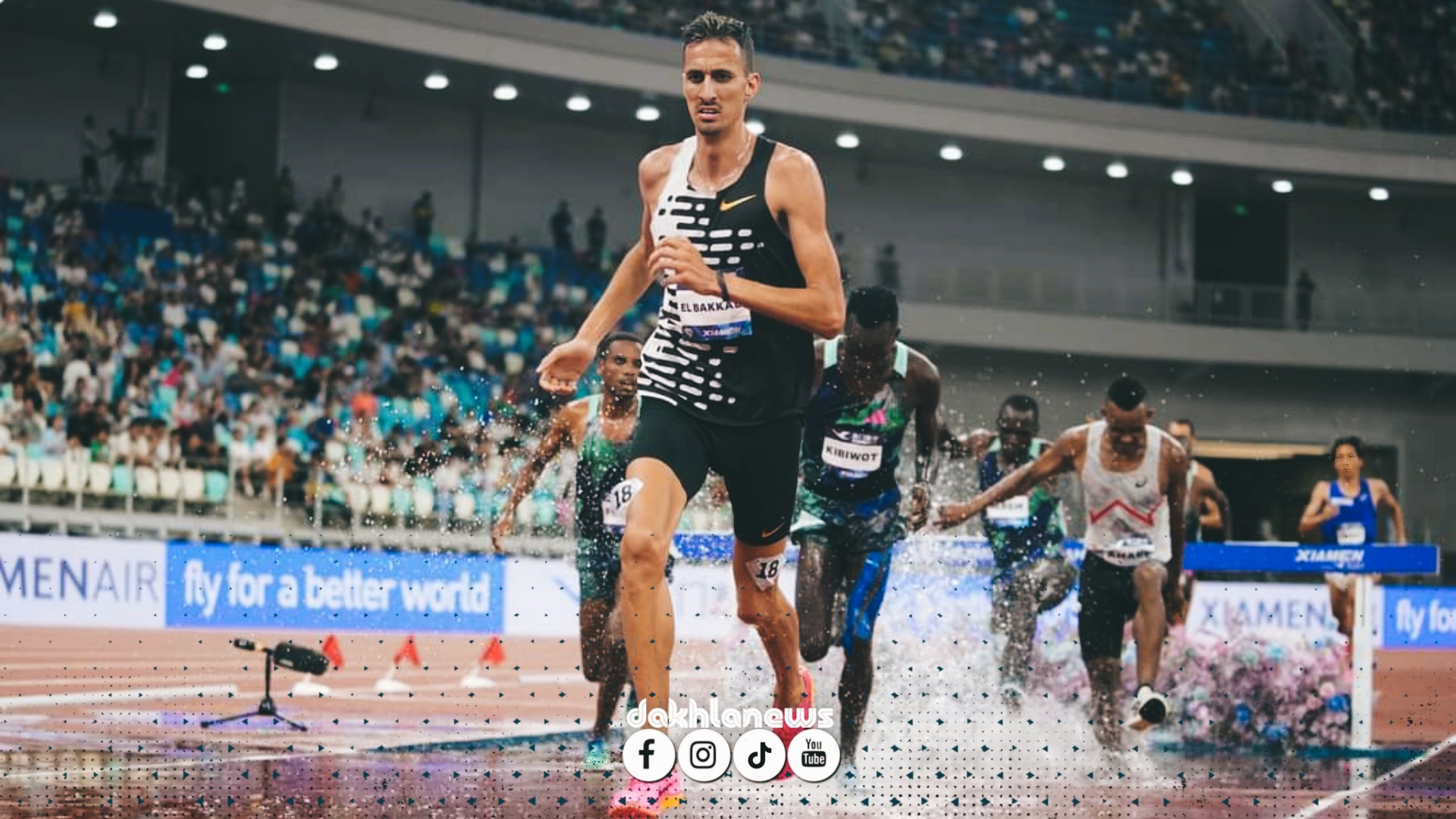 بعد ذهبية بطولة العالم .. البقالي يفوز بسباق 3000 متر موانع بشيامن